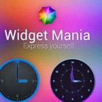 وبجت ساعت زیبا Glowing Neon Clock Widget v1.0 برای اندروید