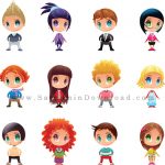 دانلود مجموعه آیکون وکتور با موضوع کارکترهای کارتونی – Cute Cartoon Charactersخرید vpn