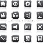 دانلود مجموعه آیکون وکتور با موضوع آیکون های تیره – Dark Media Iconsخرید vpn