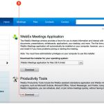 cisco webex meeting download